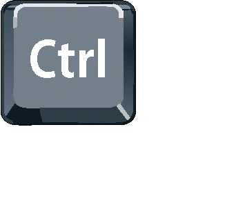 一時的な選択に使うCtrlキー